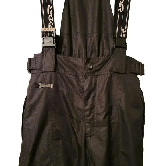 Spyder Snowboard Ski Overall Pants Black Size Small. - Picture 3 of 13